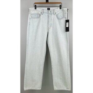 Edwin Kali Ankle Jeans Womens 32 Blue Light Wash Straight High Rise